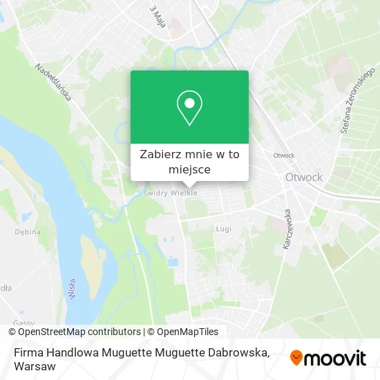 Mapa Firma Handlowa Muguette Muguette Dabrowska
