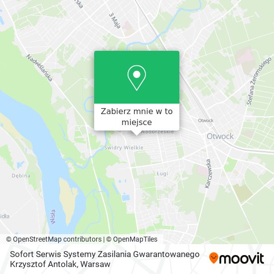 Mapa Sofort Serwis Systemy Zasilania Gwarantowanego Krzysztof Antolak