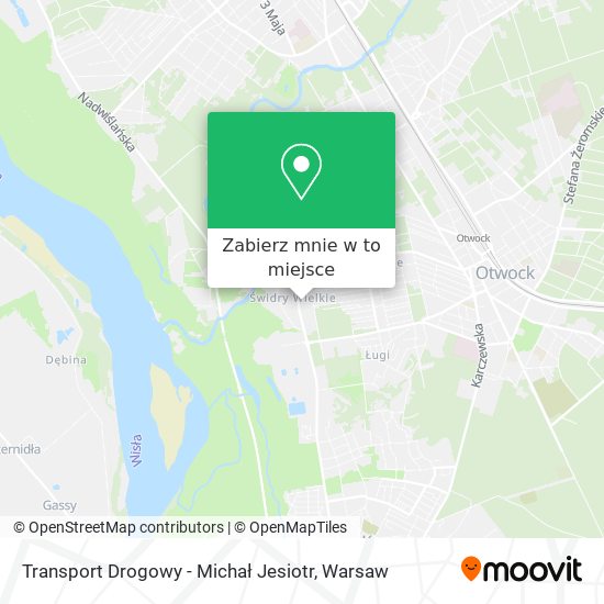 Mapa Transport Drogowy - Michał Jesiotr