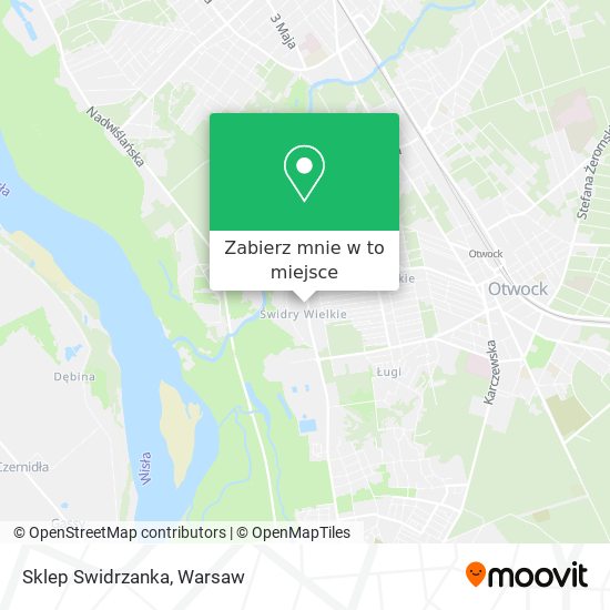 Mapa Sklep Swidrzanka