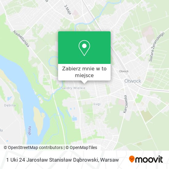 Mapa 1 Uki 24 Jarosław Stanisław Dąbrowski