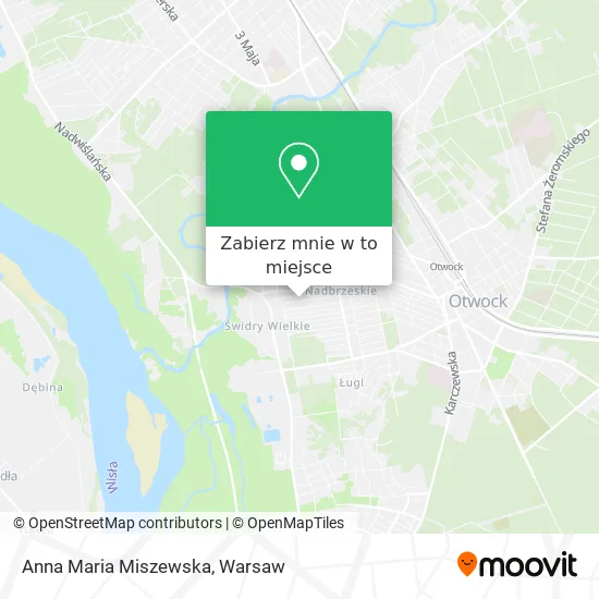 Mapa Anna Maria Miszewska