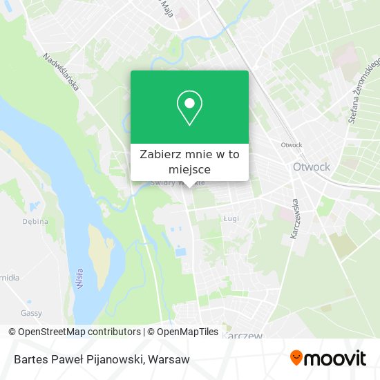 Mapa Bartes Paweł Pijanowski