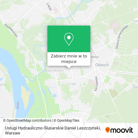 Mapa Usługi Hydrauliczno-Ślusarskie Daniel Leszczyński