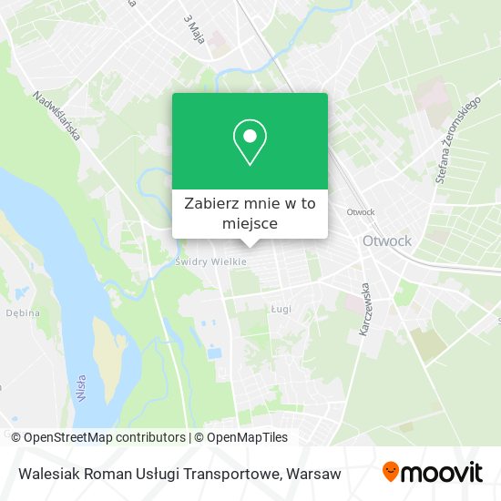 Mapa Walesiak Roman Usługi Transportowe