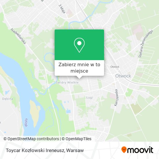 Mapa Toycar Kozłowski Ireneusz