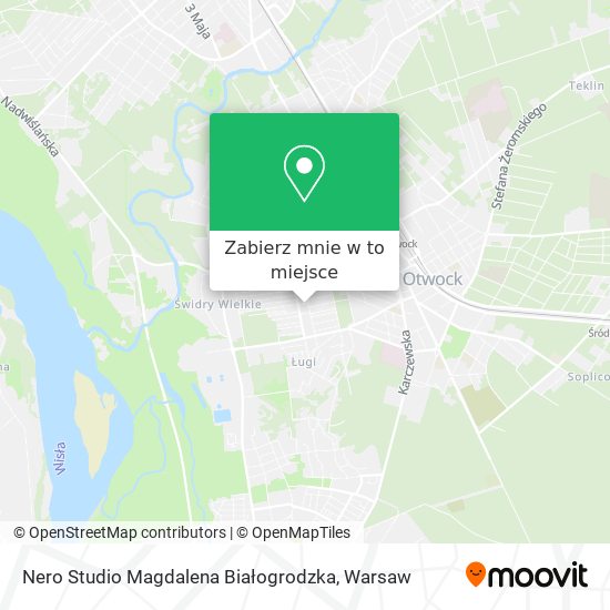 Mapa Nero Studio Magdalena Białogrodzka