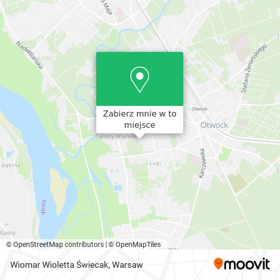 Mapa Wiomar Wioletta Świecak