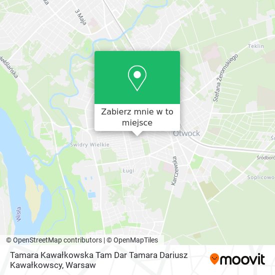 Mapa Tamara Kawałkowska Tam Dar Tamara Dariusz Kawałkowscy