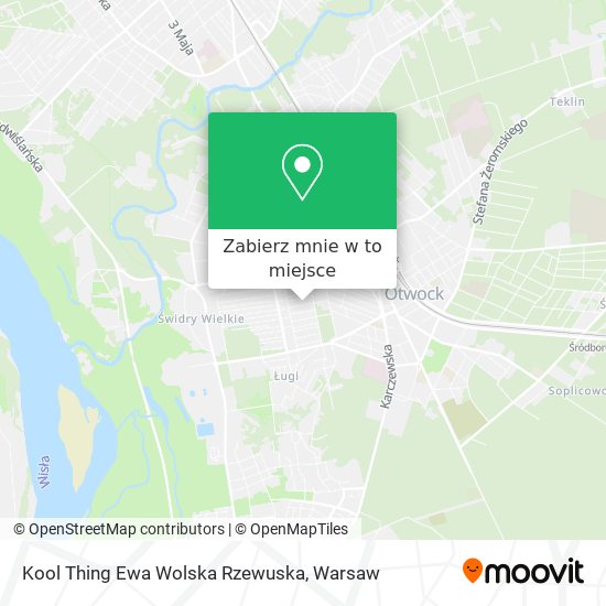 Mapa Kool Thing Ewa Wolska Rzewuska