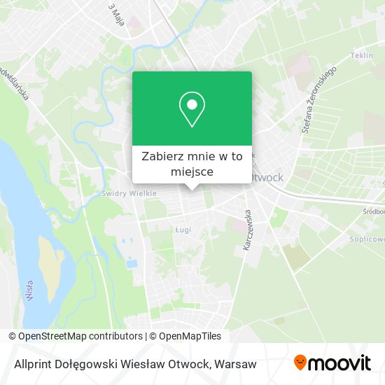 Mapa Allprint Dołęgowski Wiesław Otwock