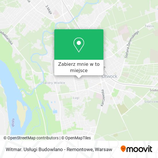 Mapa Witmar. Usługi Budowlano - Remontowe