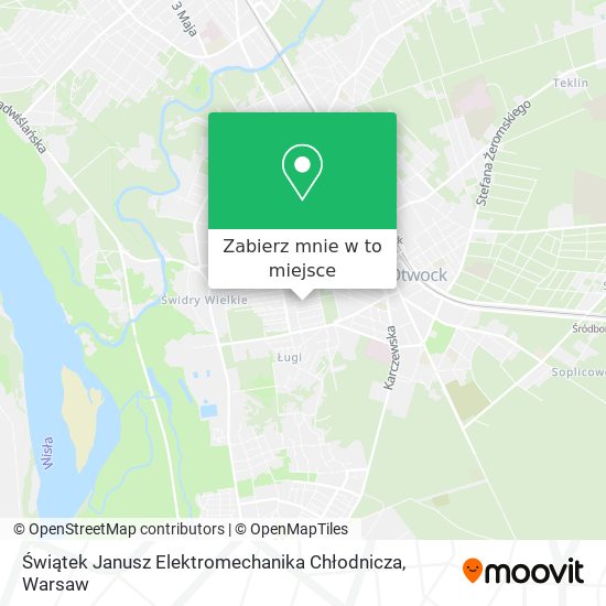 Mapa Świątek Janusz Elektromechanika Chłodnicza