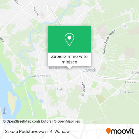 Mapa Szkoła Podstawowa nr 4