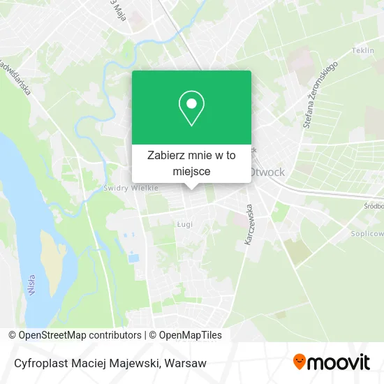 Mapa Cyfroplast Maciej Majewski