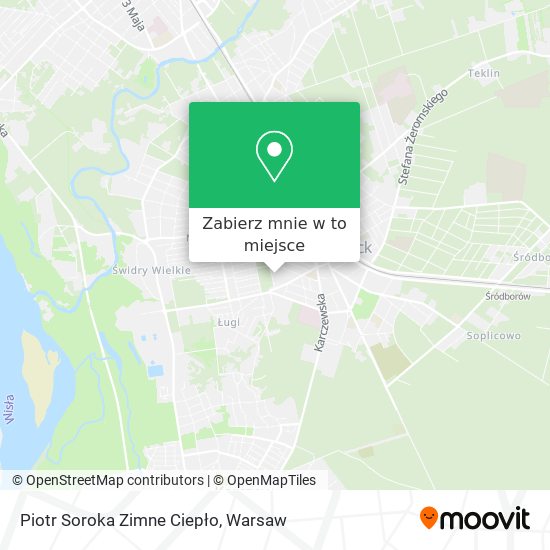 Mapa Piotr Soroka Zimne Ciepło