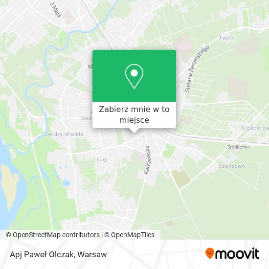 Mapa Apj Paweł Olczak