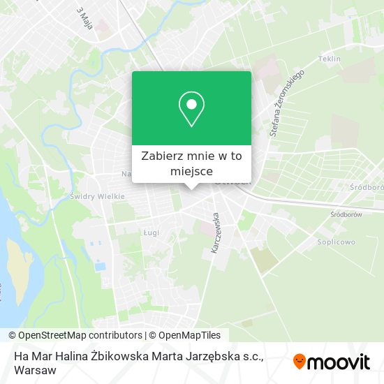 Mapa Ha Mar Halina Żbikowska Marta Jarzębska s.c.