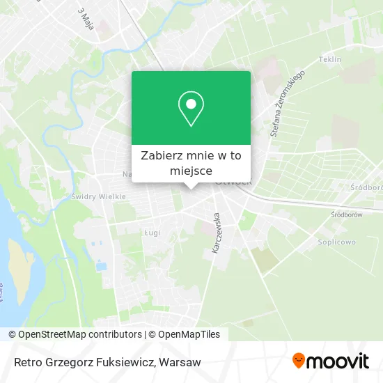 Mapa Retro Grzegorz Fuksiewicz