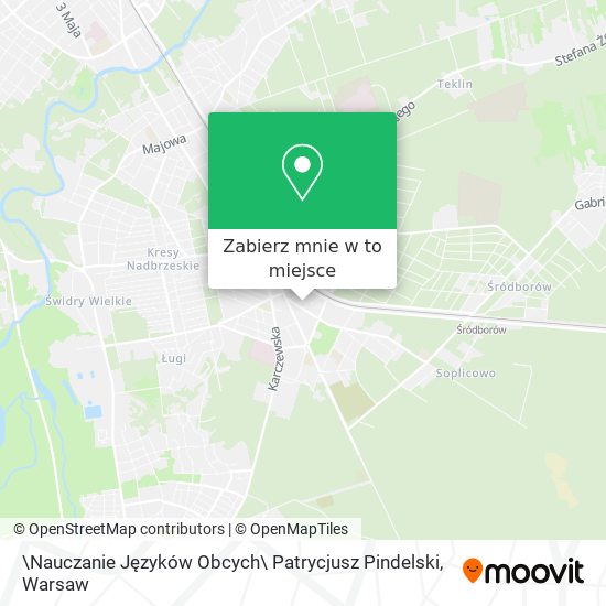 Mapa \Nauczanie Języków Obcych\ Patrycjusz Pindelski