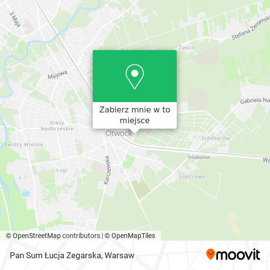 Mapa Pan Sum Łucja Zegarska