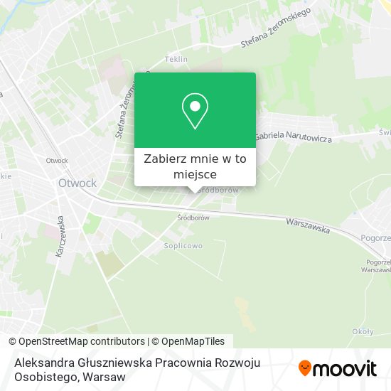 Mapa Aleksandra Głuszniewska Pracownia Rozwoju Osobistego