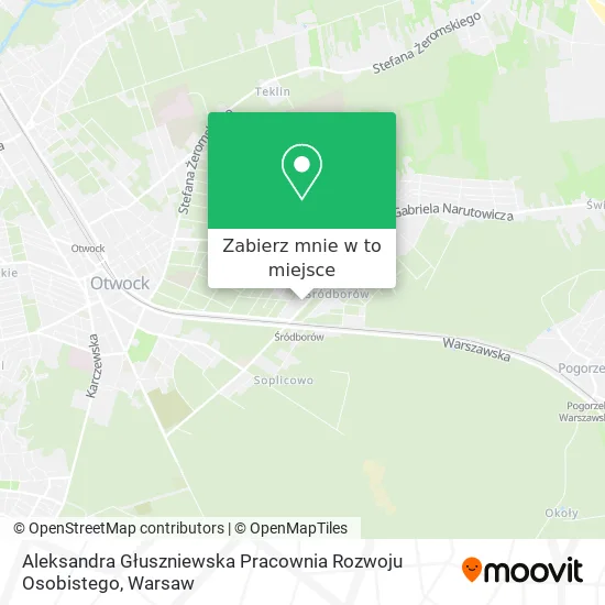 Mapa Aleksandra Głuszniewska Pracownia Rozwoju Osobistego