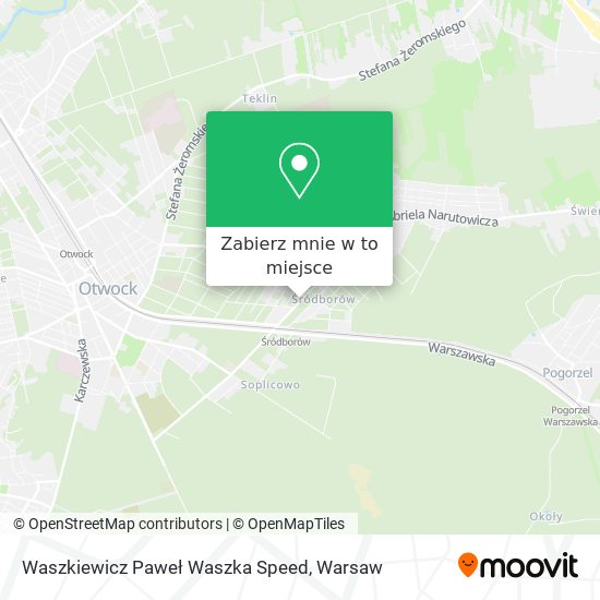 Mapa Waszkiewicz Paweł Waszka Speed