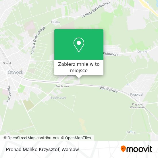 Mapa Pronad Mańko Krzysztof