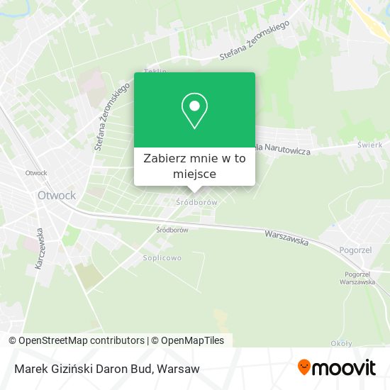 Mapa Marek Giziński Daron Bud