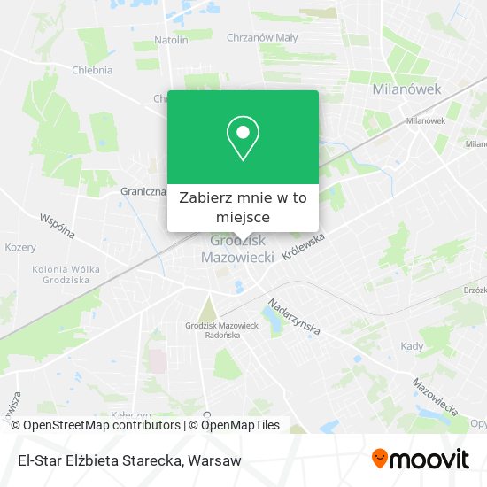 Mapa El-Star Elżbieta Starecka