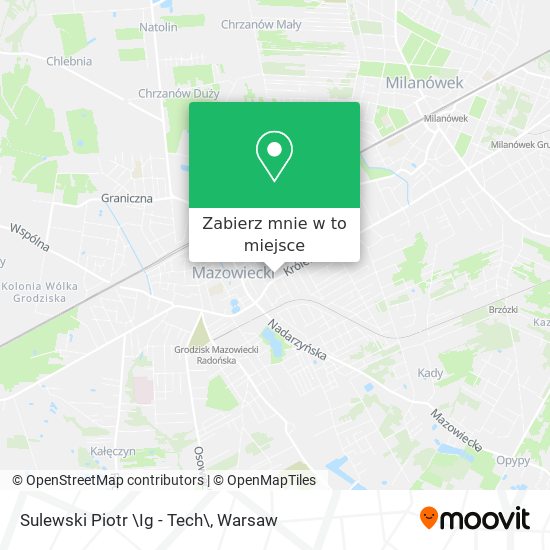 Mapa Sulewski Piotr \Ig - Tech\