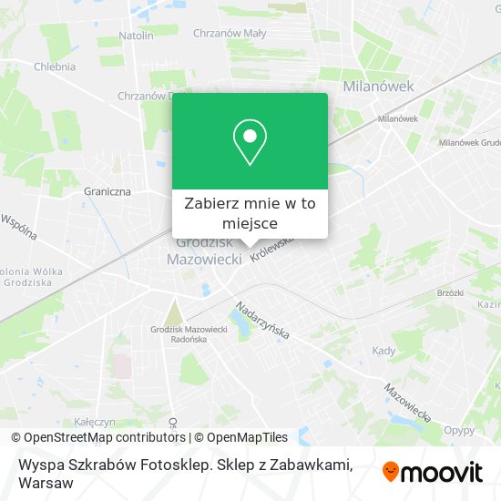 Mapa Wyspa Szkrabów Fotosklep. Sklep z Zabawkami