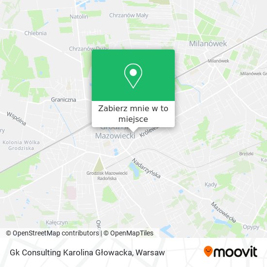 Mapa Gk Consulting Karolina Głowacka