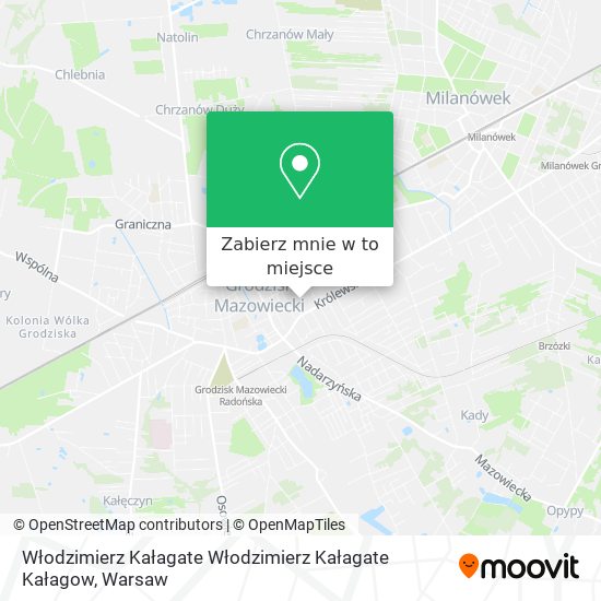 Mapa Włodzimierz Kałagate Włodzimierz Kałagate Kałagow