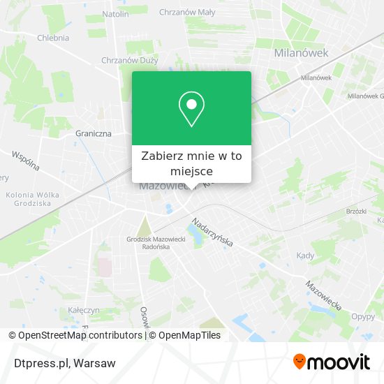 Mapa Dtpress.pl