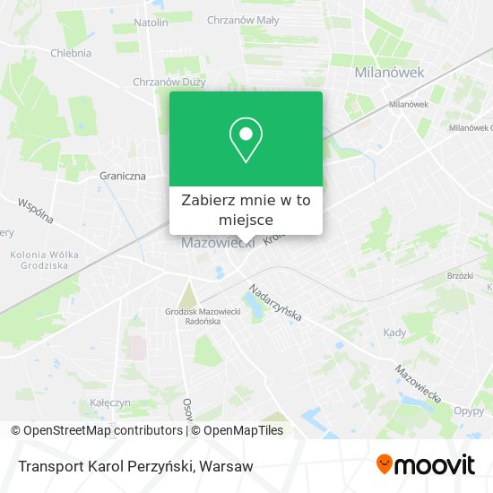 Mapa Transport Karol Perzyński