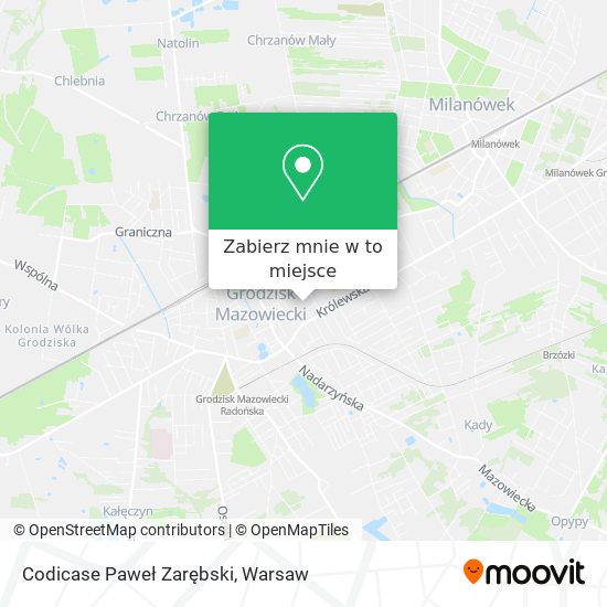 Mapa Codicase Paweł Zarębski