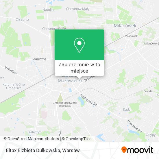 Mapa Eltax Elżbieta Dulkowska