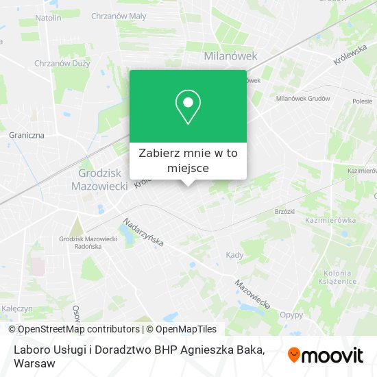 Mapa Laboro Usługi i Doradztwo BHP Agnieszka Baka