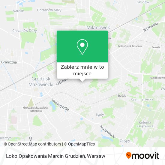 Mapa Loko Opakowania Marcin Grudzień