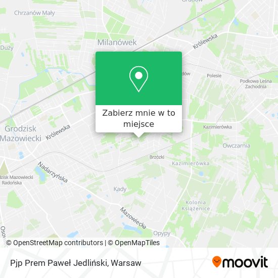 Mapa Pjp Prem Paweł Jedliński