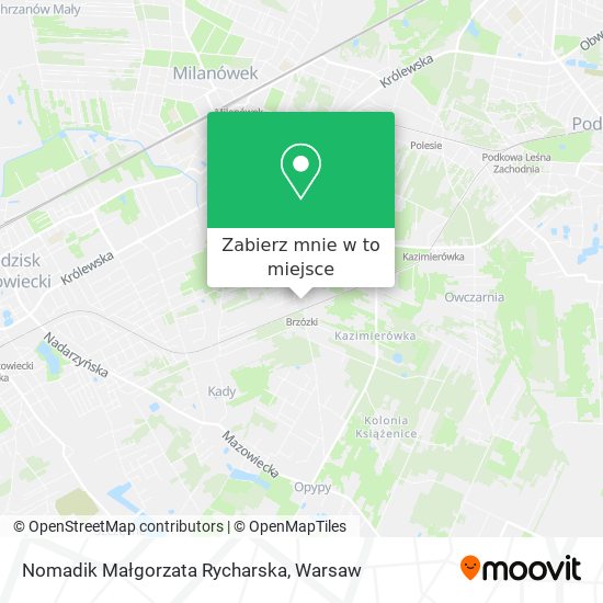 Mapa Nomadik Małgorzata Rycharska