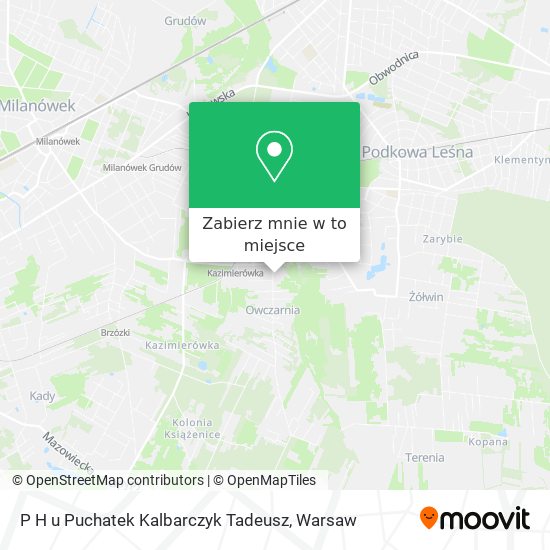 Mapa P H u Puchatek Kalbarczyk Tadeusz