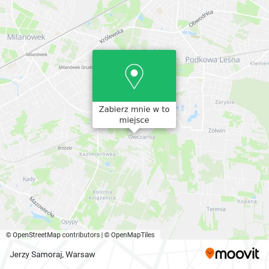 Mapa Jerzy Samoraj