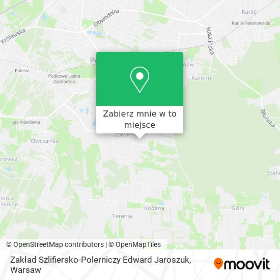 Mapa Zakład Szlifiersko-Polerniczy Edward Jaroszuk