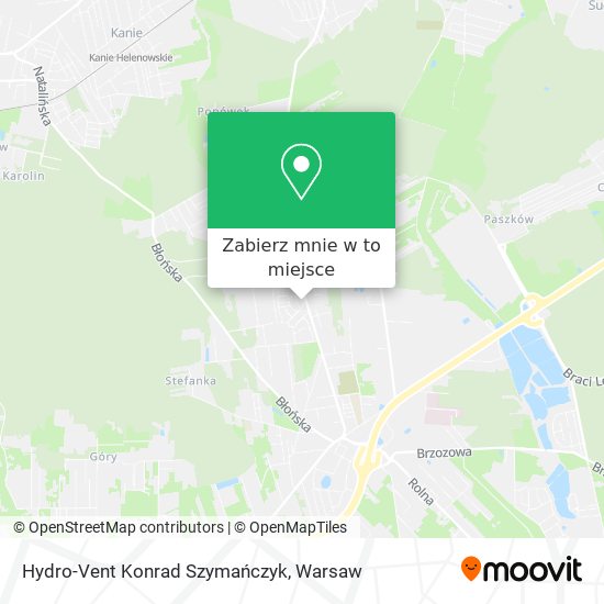 Mapa Hydro-Vent Konrad Szymańczyk