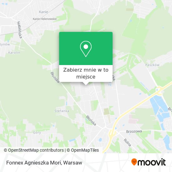 Mapa Fonnex Agnieszka Mori