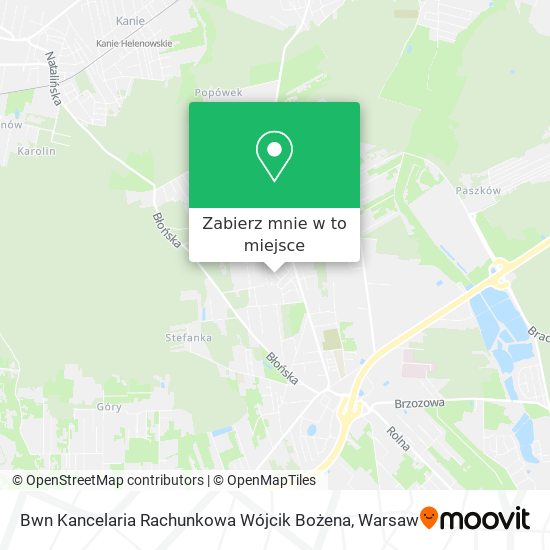 Mapa Bwn Kancelaria Rachunkowa Wójcik Bożena