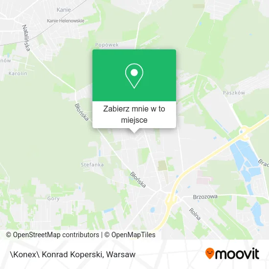 Mapa \Konex\ Konrad Koperski